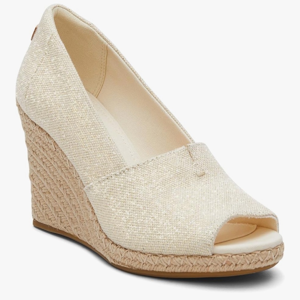 NEW- TOMS Women's Michelle Wedge Sandal
